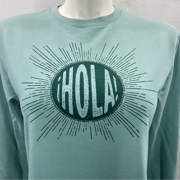Latino Heritage Month "Hola" Sweatshirt - Picture 2 of 5